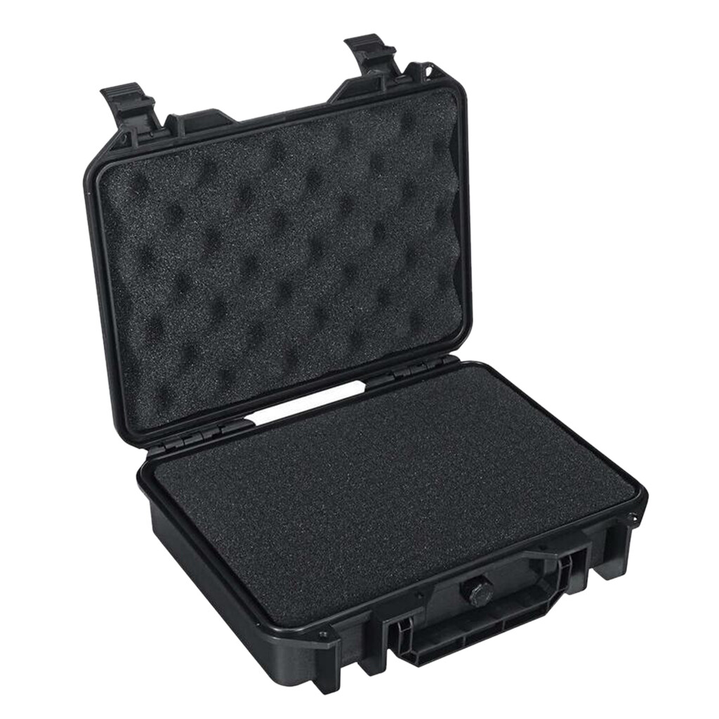 Baoblaze Protective Instrument Tool Box Waterproof Shockproof Storage Sealed Suitcase