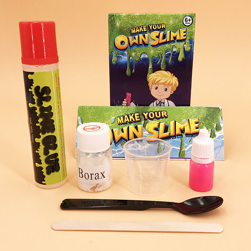 Sets of Slime Kit Make Your Own Kids Gloop Sensory Play Science DIY Toy Game UK 