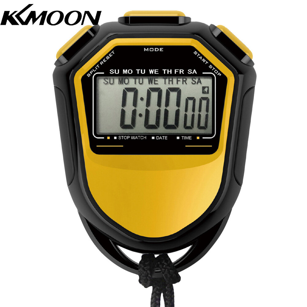 KKmoon Waterproof Stopwatch Digital Handheld LCD Timer