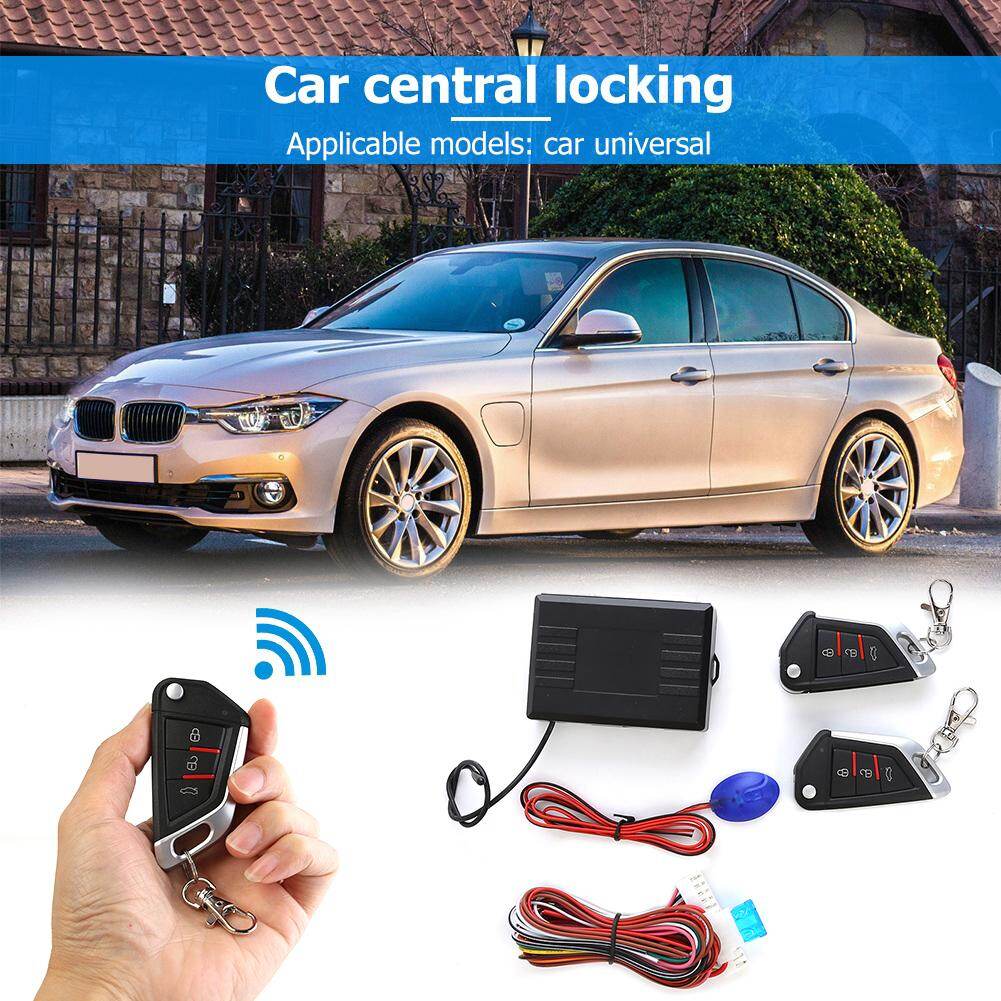 CK012 Khóa Cửa Trung Tâm Điều Khiển Từ Xa Cho Xe Hơi, Keyless Hệ Thống Báo Động Khóa Trung Tâm Kit