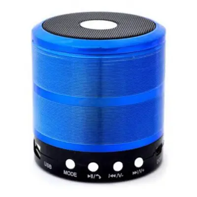 WS-887 Mini Bluetooth Wireless Speaker FM, Memory Card, Bluetooth, USB