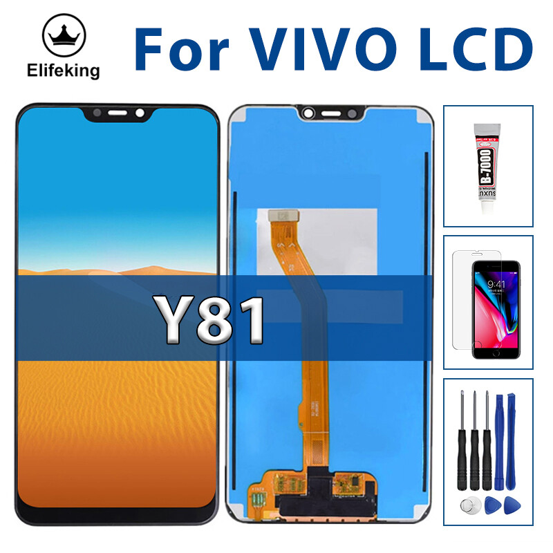 Original lcd for vivo y81 y81s y81i y83 1808 1802 display with touch screen ditigizer replacement lcd assembly free repair tools