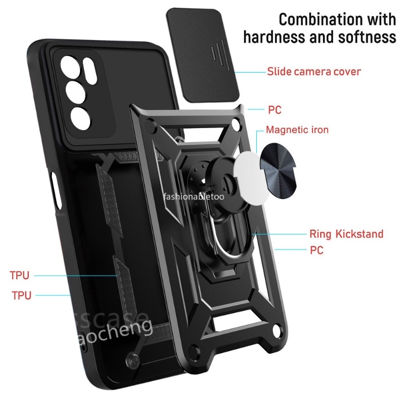 Casing For infinix note 30 Pro note30Pro VIP 4G 5G 2023 Phone Case Armor Ring Bracket Casing Shockproof Push Pull Camera Protection Back Cover