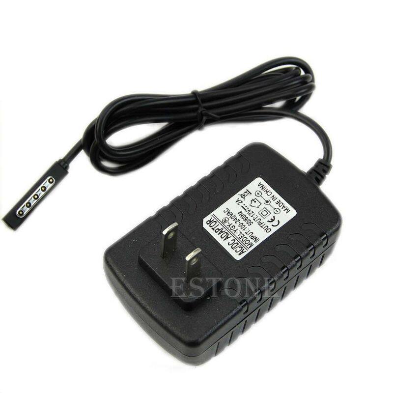 US AC Travel Home Power Adapter Wall Charger For Microsoft Surface Windows RT