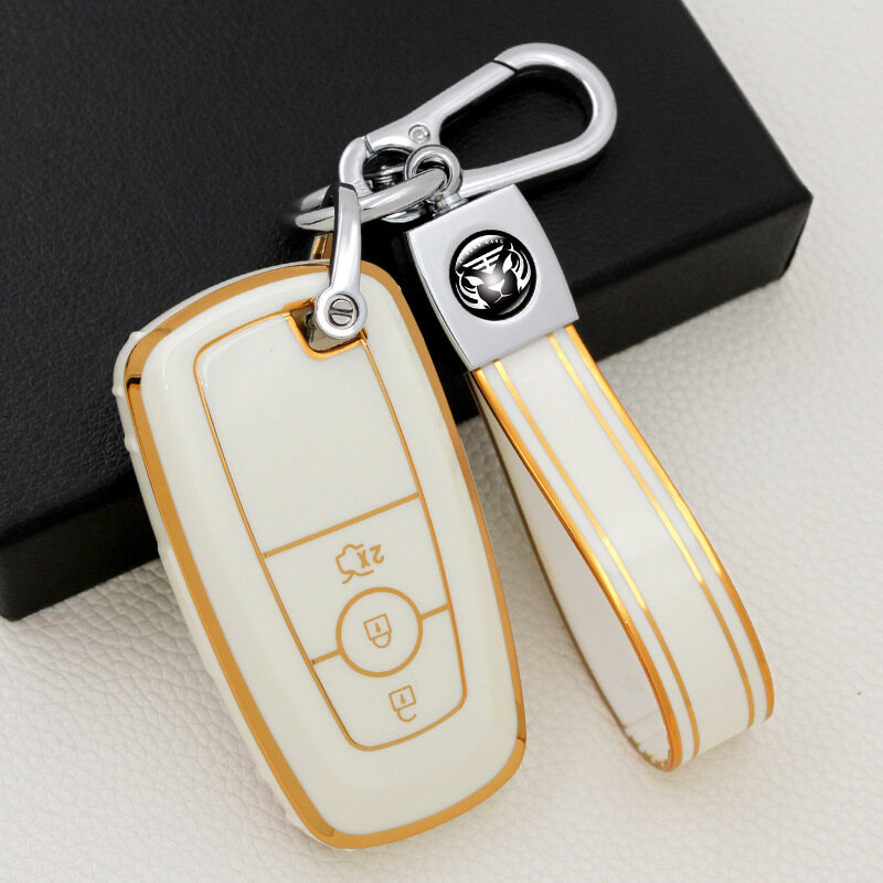 Car remote key case for Ford Everest ranger key cover ford keychain cool keychain Everest tpu car key case