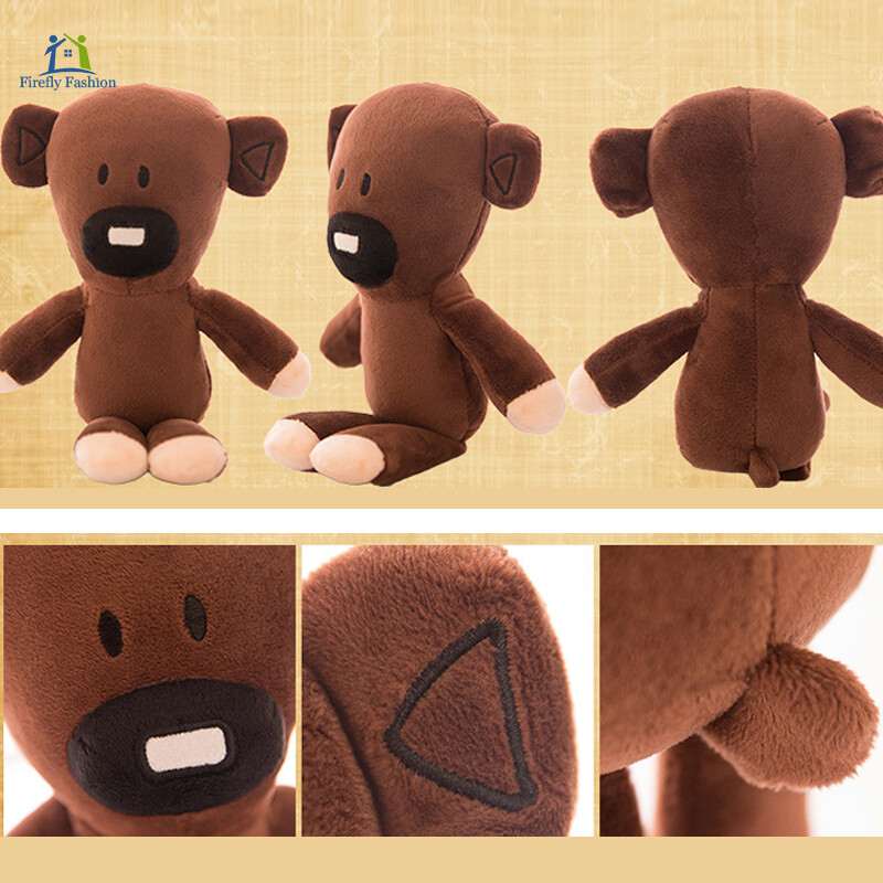Mr. Bean Plush Doll Stuffed Cartoon Rag Doll Teddy Bear Pacify Doll Bedside Gift for Kids Sleeping Company Mr. Bean Plush Doll Cartoon Rag Doll Teddy Bear Pacify Doll Bedside Ornament Stuffed Cartoon Firefly Fashion