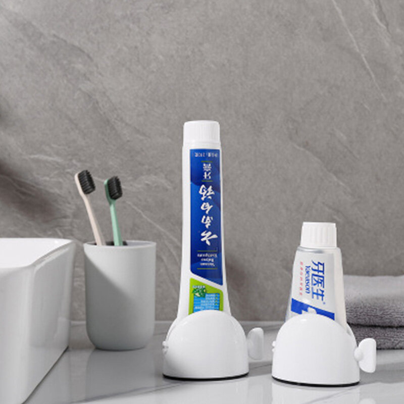 1 Cái Phụ Kiện Phòng Tắm Mới Kem Đánh Răng Ép Kem Đánh Răng Dispenser Ống Ép Sữa Rửa Mặt Báo Chí Cán Chủ Cho Trẻ Em