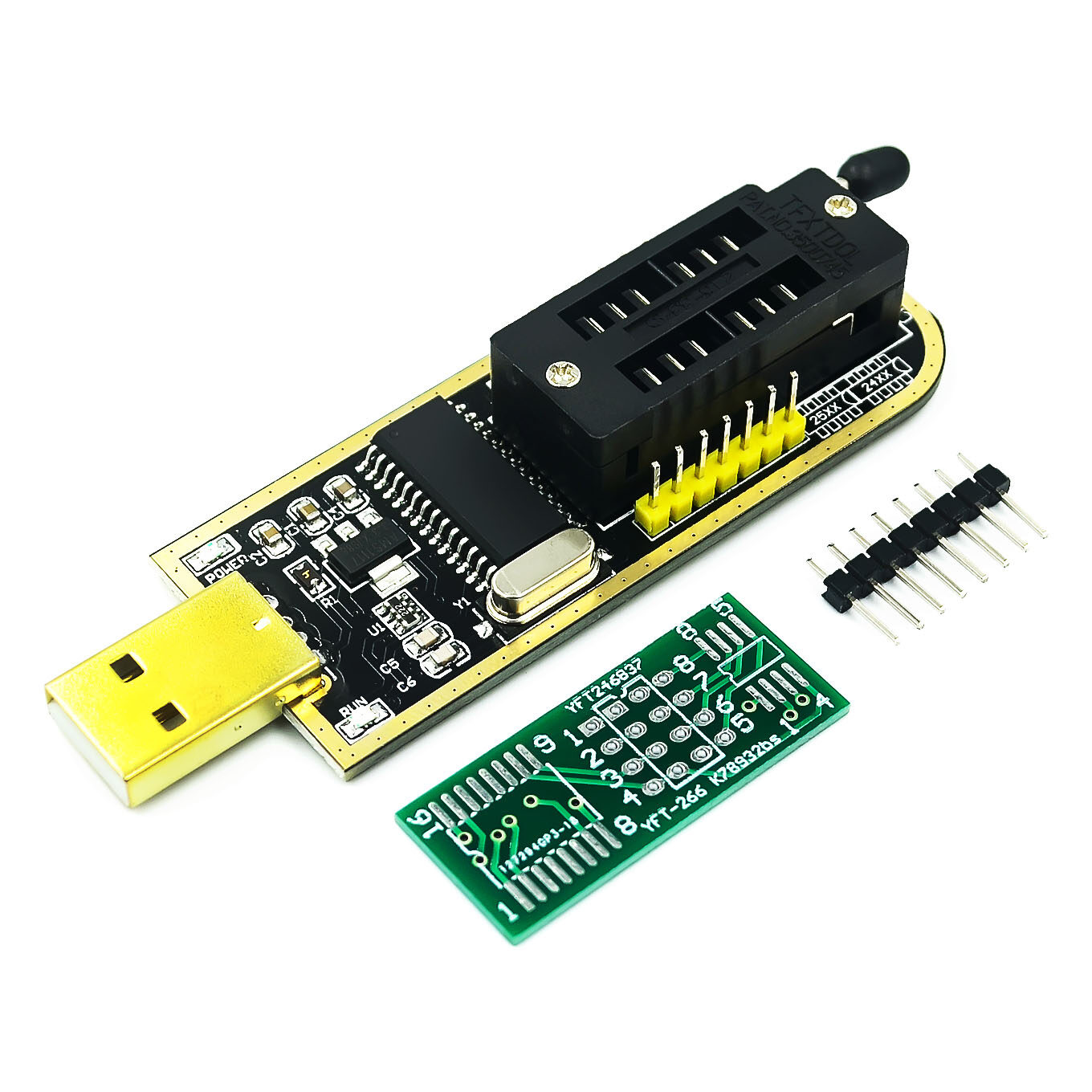 Bộ Lập Trình USB BIOS EEPROM Flash CH341A 24 25 Series Với Phần Mềm & Trình Điều Khiển