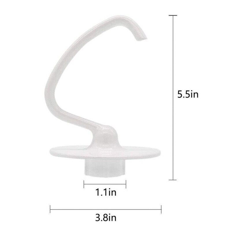 Diylooks bột Phễu cho KitchenAid 5 Quart máy trộn để bàn tập tin đính kèm