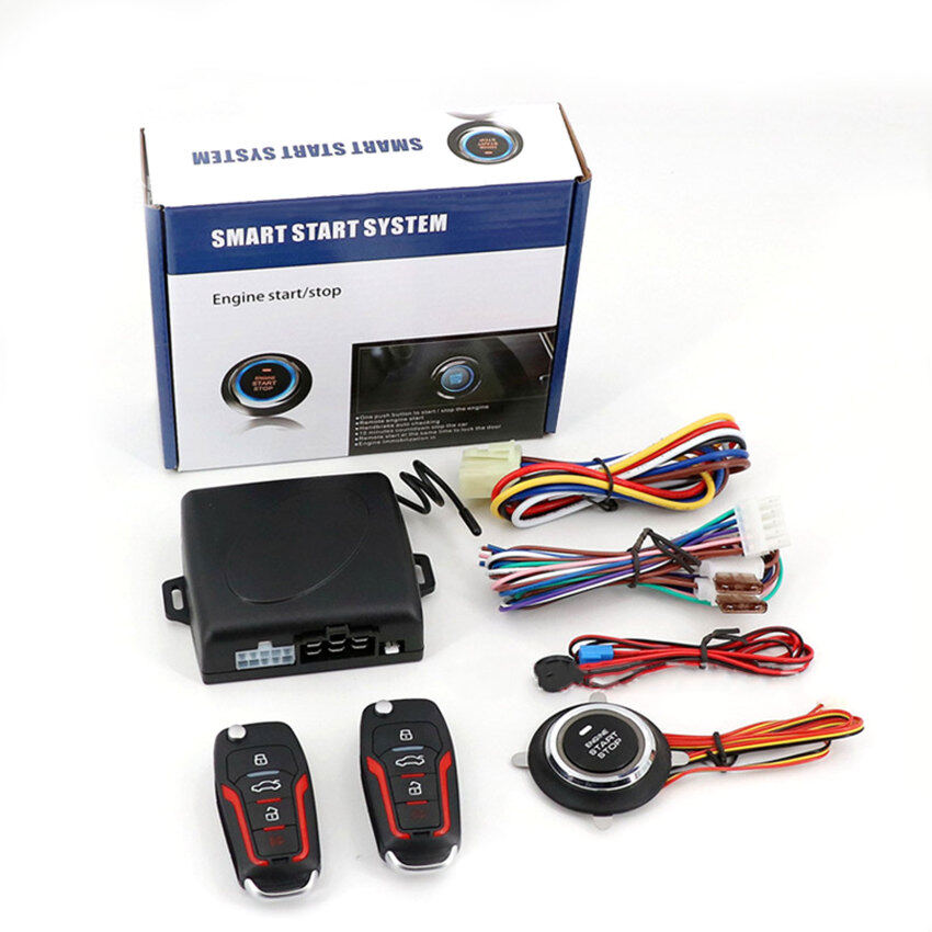Universal Car Remote Start Stop Kit Control Open Alarm Engine Trunk Keyless Car Gnition