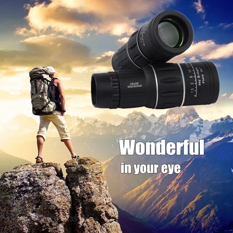 >> BÁO GIÁ 8X21 DU LỊCH KÍNH THIÊN VĂN MỘT MẮT ĐEN-QUỐC TẾ | Shopee Lazada Sendo Tiki mới nhất 218 Kính Thiên Văn Một Mắt Lấy Nét 16X52 Di Động, Spotting Scope Cầm Tay Cho Du Lịch Tham Quan Buổi Hòa Nhạc Câu Cá