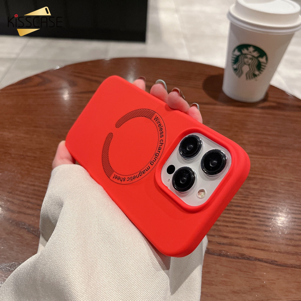 IPhone 14 Pro Max/iPhone 14 Plus/iPhone 14 iPhone 13 Pro Max 13 Pro 13 Iphone 12 Pro Max 12 Pro 12 iPhone 11 không dây bằng Silicone sạc Magsafe vỏ điện thoại