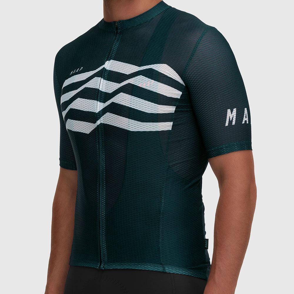 Men Summer Short sleeve Cycling Jersey MAAP M-Flag Ultra Light 