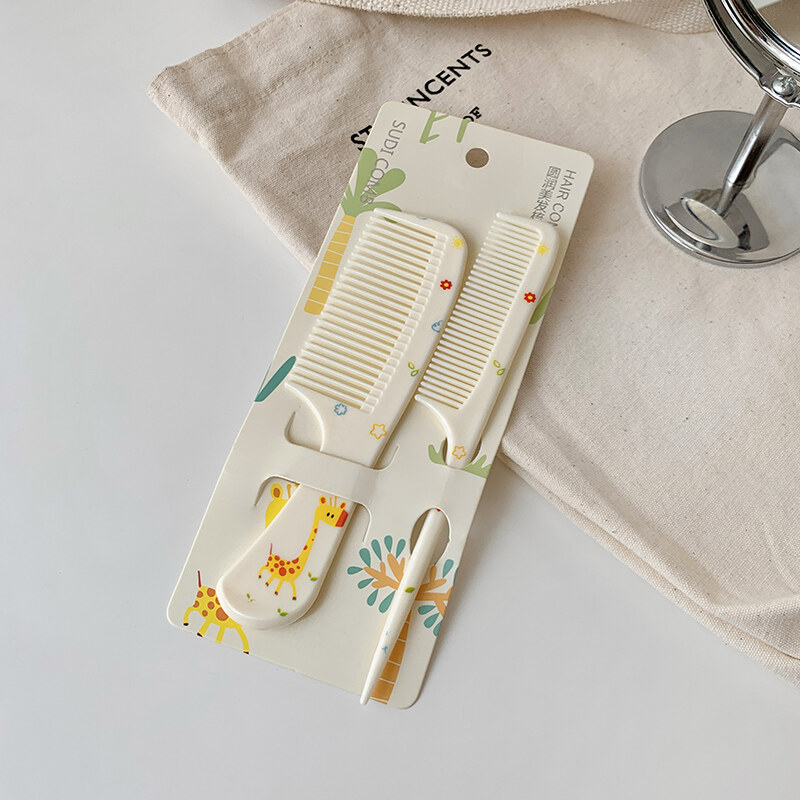 Cartoon Cute Hair Comb Girl Children's Anti-static Wide-tooth Comb Portable Straight Hair Long Hair Comb