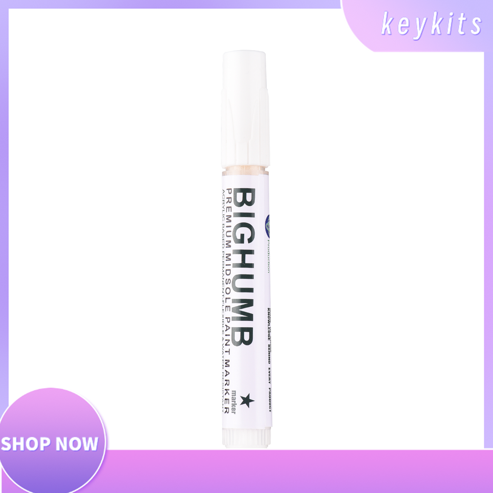 BIGTHUMB Premium Midsole Paint Marker Sneaker Renew Repair Pen Sports Shoes Whitening Pen Quick Drying Portable Shoe Cleaner