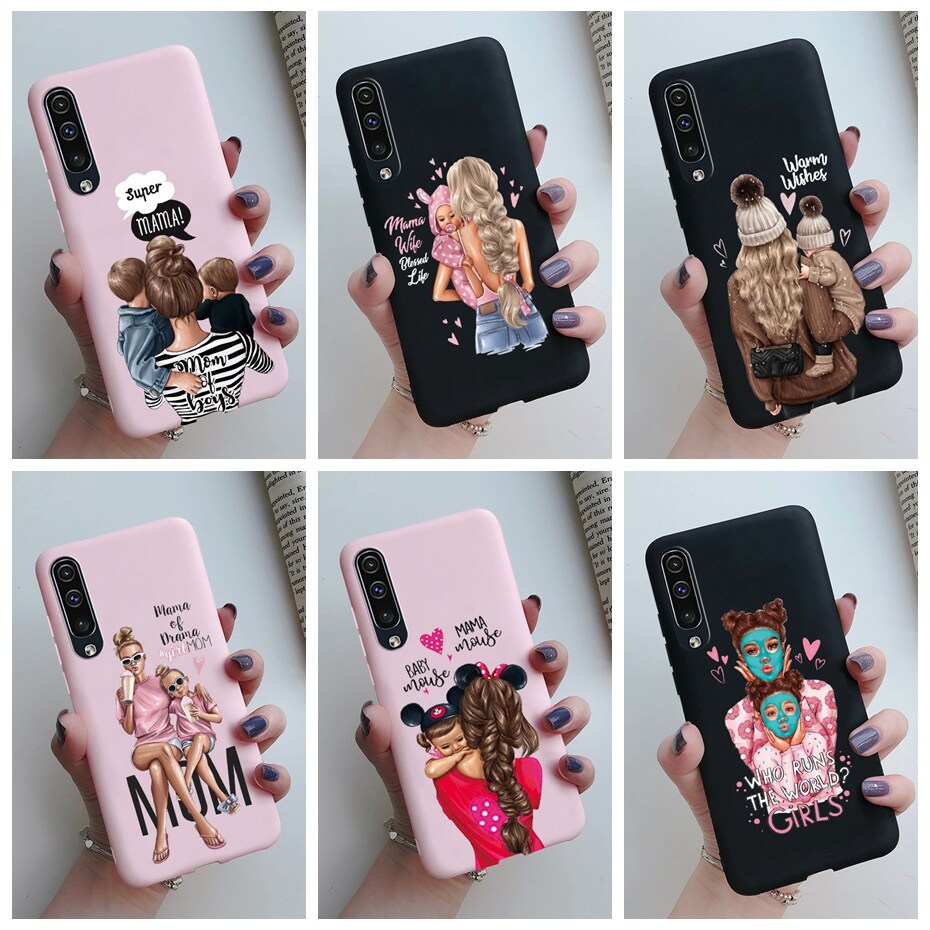 Ốp TPU Mềm Mờ Hình Kẹo, Ốp Lưng Bảo Vệ Mỏng Cho Samsung Galaxy A10s A10 A20 A20s A30 A50 A50s A70 Ốp Điện Thoại