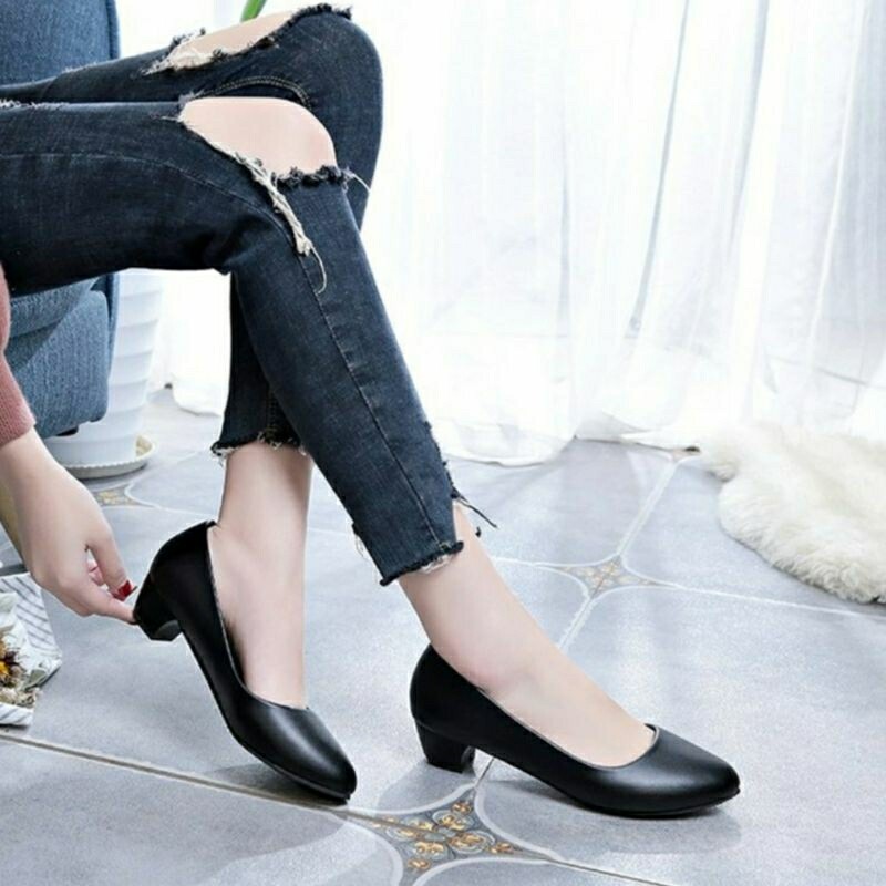 MYKUTSU Bonito Women Low Heels (Plus Size 34-45) Mykutsu Bonito