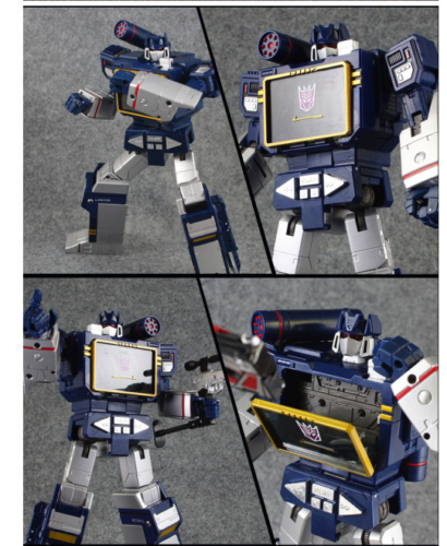 Transformers Takara Masterpiece MP-13 Soundwave Energon Cubes 100% Authentic 