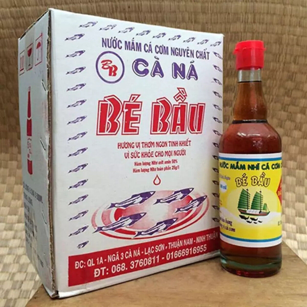 Nước Mắm Đặc Biệt Hiệu Bé Bầu - Chai 500Ml