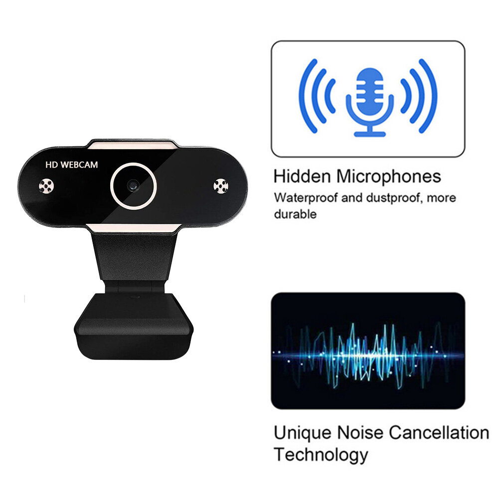 Camera Web 720P HD USB 2.0 Micro Video Trực Tuyến Máy Tính PC Máy Tính Webcam