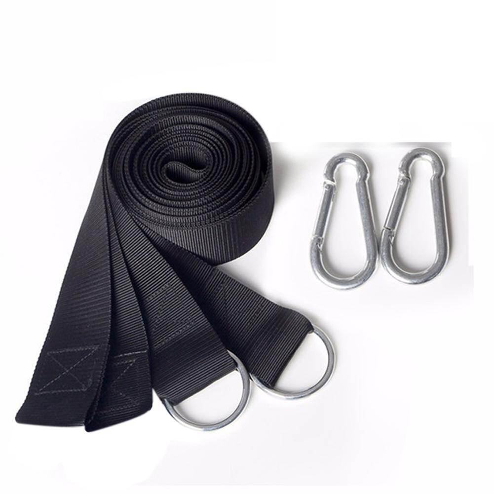 200kg Hammock Hanging Belt Strap Rope with Carabiner