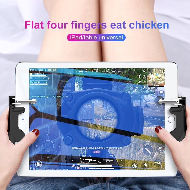 1 Cặp Phụ Kiện Dụng Cụ Điều Khiển Dễ Dàng Tay Cầm Di Động PUBG Gamepad, Nút Bấm Tiện Dụng Chống Trượt Cho Máy Tính Bảng Ipad Nút Kích Hoạt Di Động