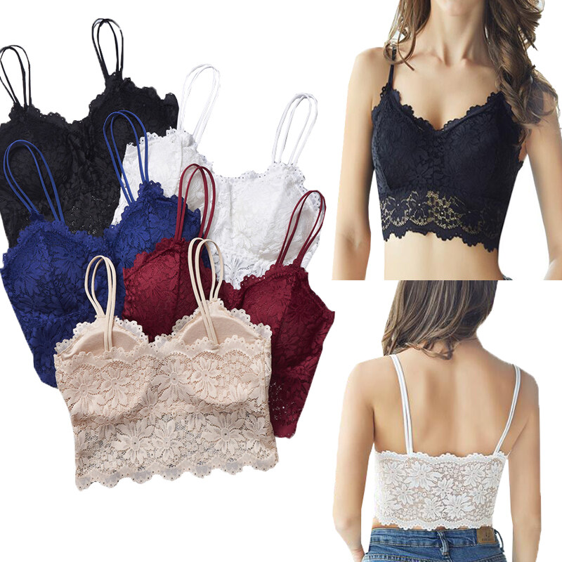lace crop bralette