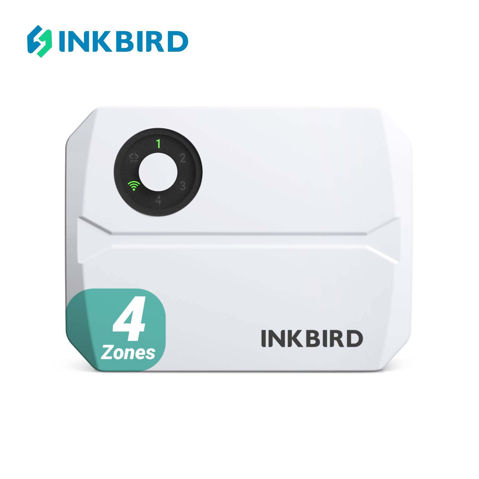 INKBIRD Smart Sprinkler Controller 4 Zones WiFi Irrigation System IIC-400-WIFI 4 Cyclic Automatic Watering Remote Control and Power failure storage ราคา 2,866 บาท*ส่งฟรี