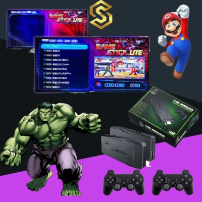 Portable 10k Game 4K TV Video Game Console With 2.4G Wireless Controller Support CPS PS1 Classic Games Retro Game