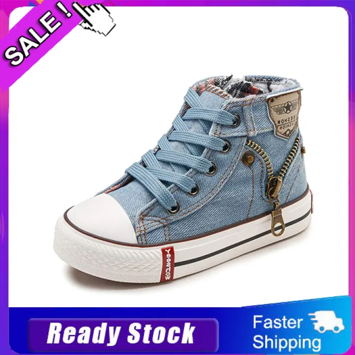 denim canvas shoes