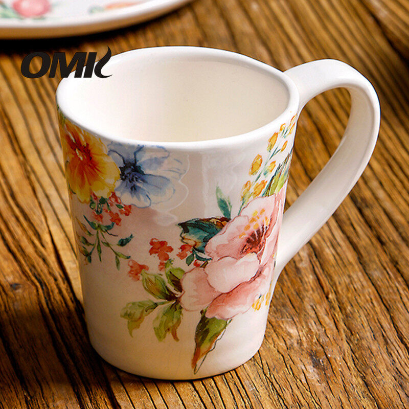 OMK 4pcs set of American ceramics Mugs coffee cup