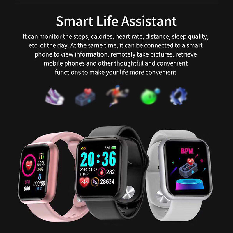 digital smart watch for women