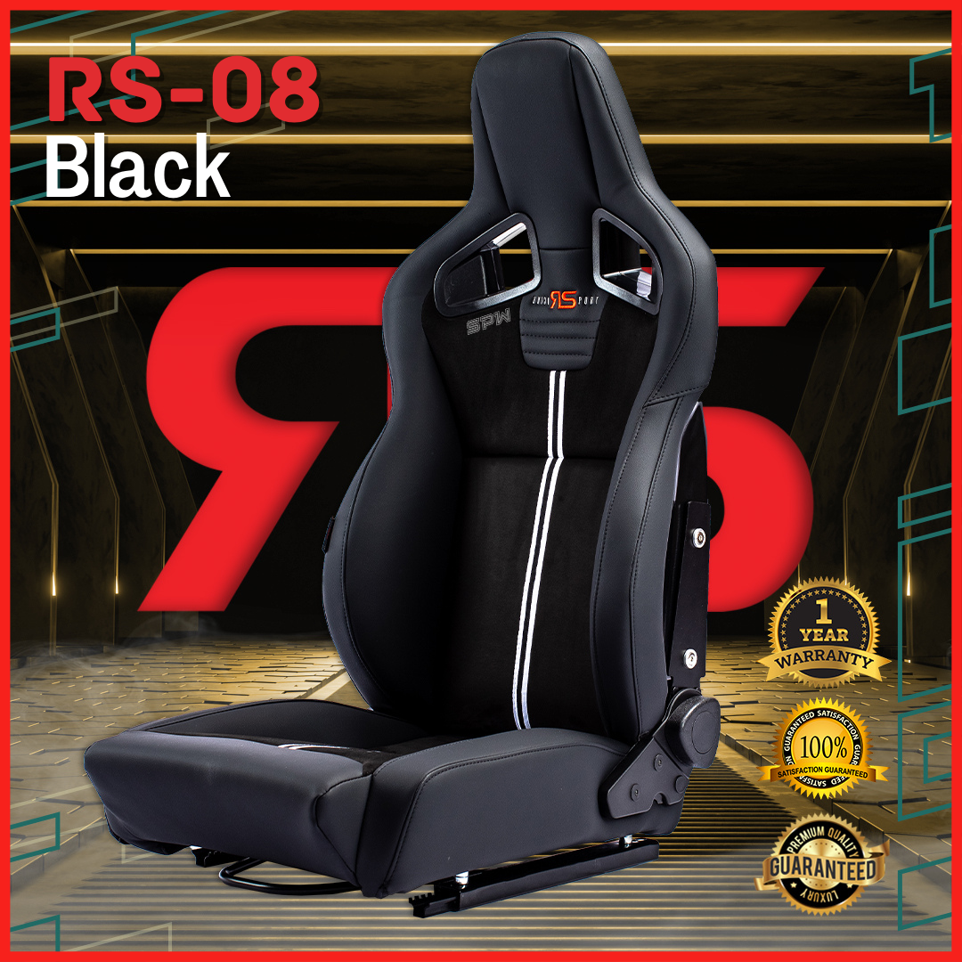 RS Universal Sport Seat (RS08) Semi Bucket Seat Sport Seat Leather