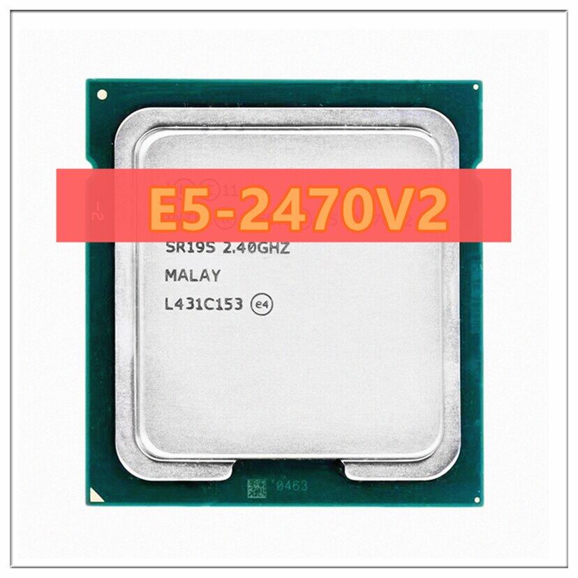 Zzooi xeon e5-2470v2 e5 2470v2 e5 2470 v2 2.4ghz ten-core twenty-thread cpu processor 25m 95w lga 1356 e5-2470v2