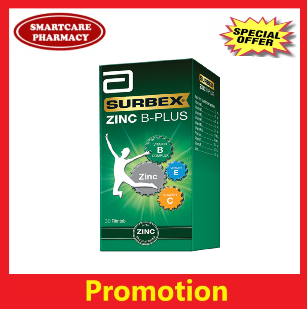 Abbott Surbex Zinc 30 tablets Lazada