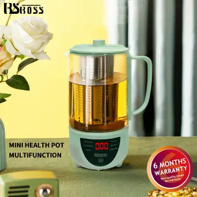 BSBOSS Multifunctional Health Pot Glass Electric Kettle Kitchen Cooker Soup/Tea