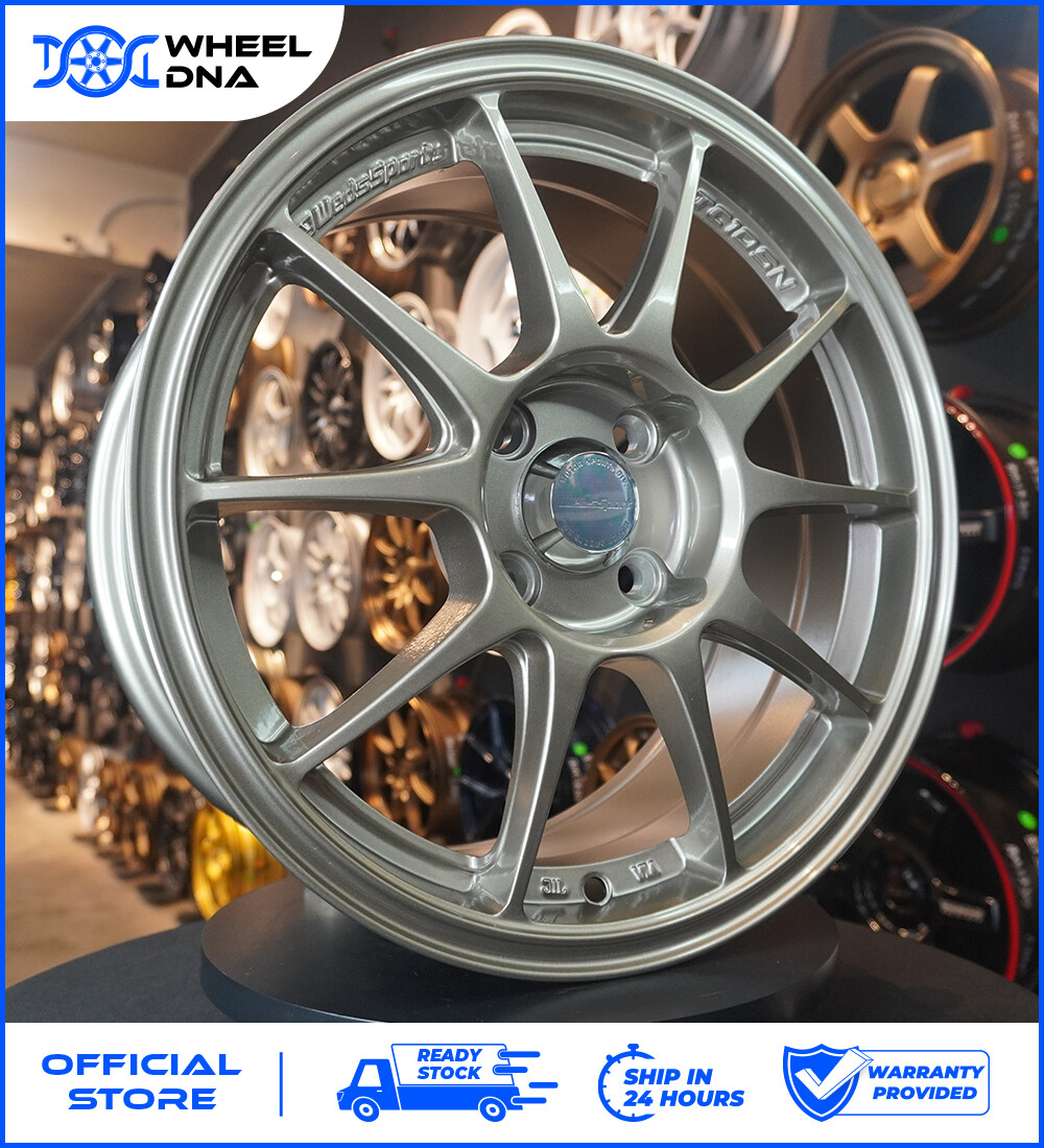 New Sport Rim Wedssport Tc105x 15 Inch 4x100 Wheel Dna Myvi Alza Bezza Axia Jazz City Vios Yaris Almera Swift Mirage Lazada