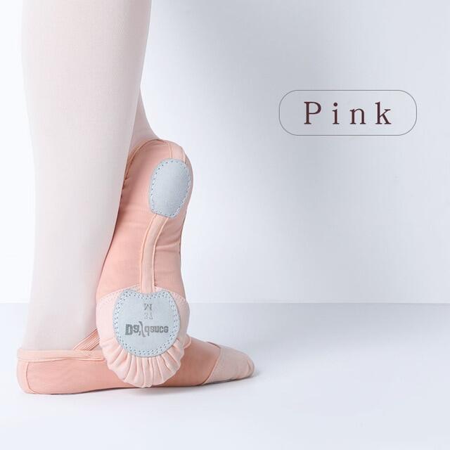 fabric ballet shoes