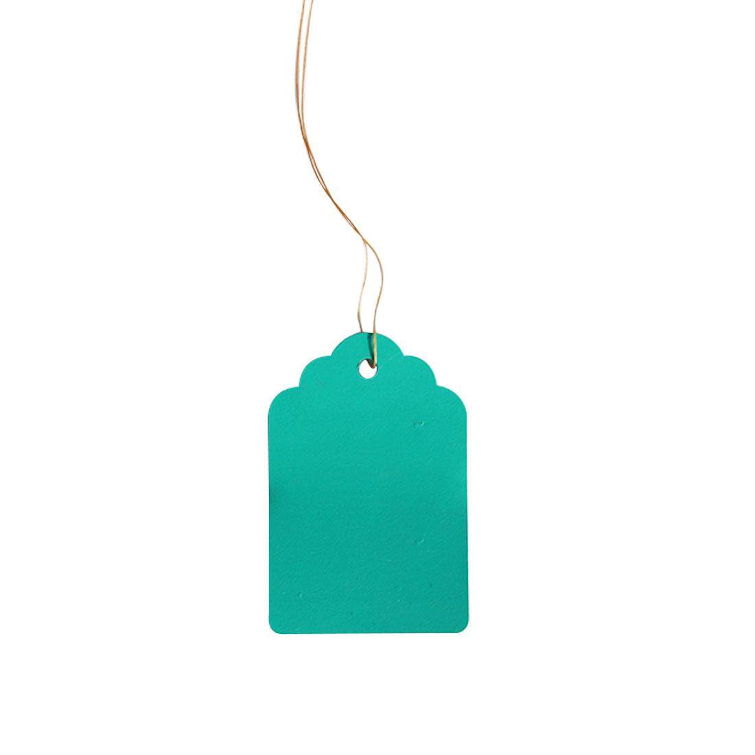 Warna-warni 100 Pcs Tanaman Hang Tag Label Bibit Kebun Pot Bunga Label Plastik Nomor Plat Gantung Dapat Digunakan Kembali Alat Berkebun
