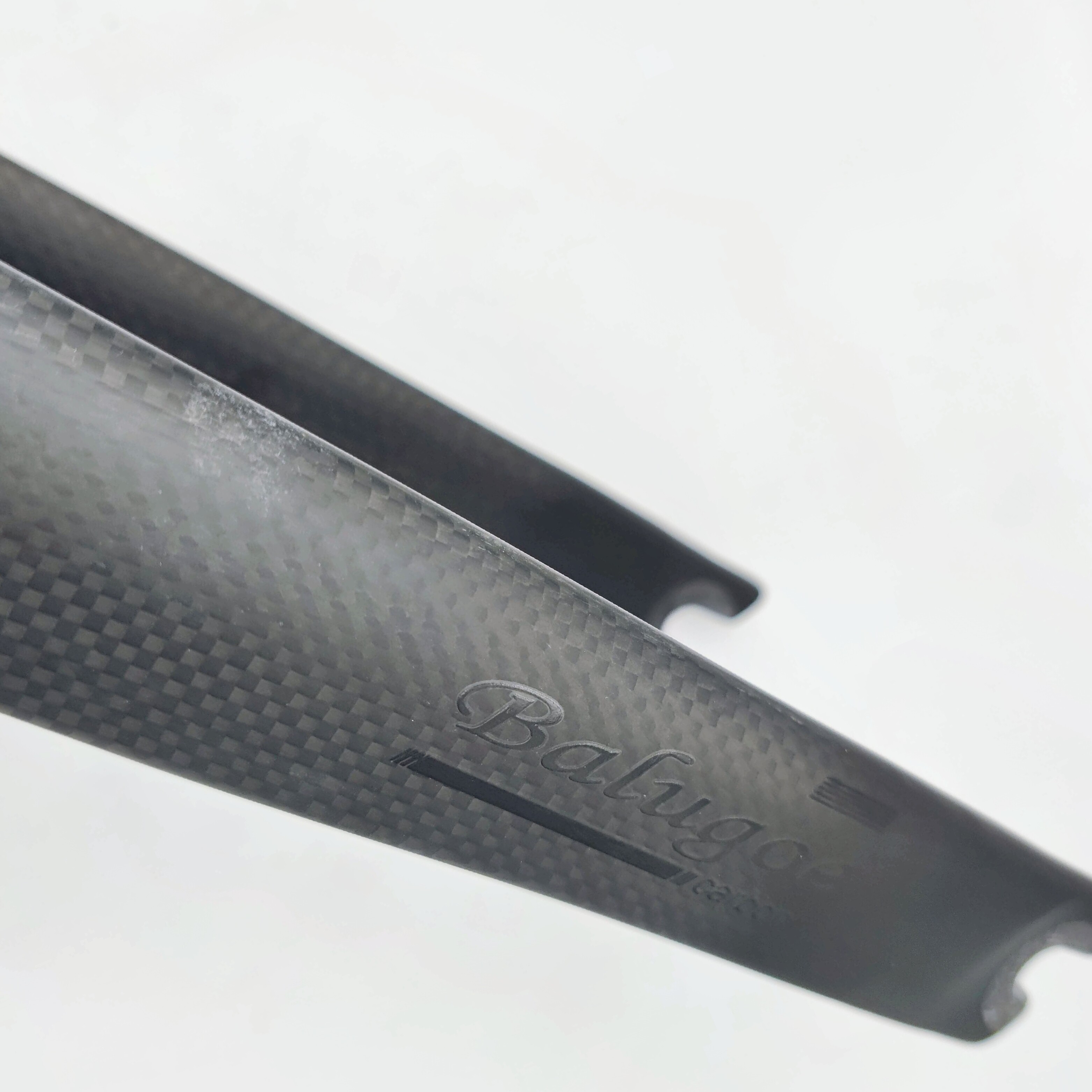 BALUGOE all carbon fibre road bike front fork Carbon fibre hard fork 700C Road front fork dead flying front fork