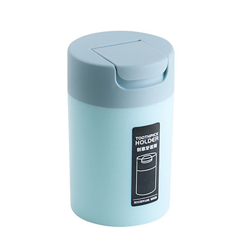 Creative Toothpick Box Dispenser Flip Cover Portable Toothpick Storage Boxes Holder Kitchen Organizer