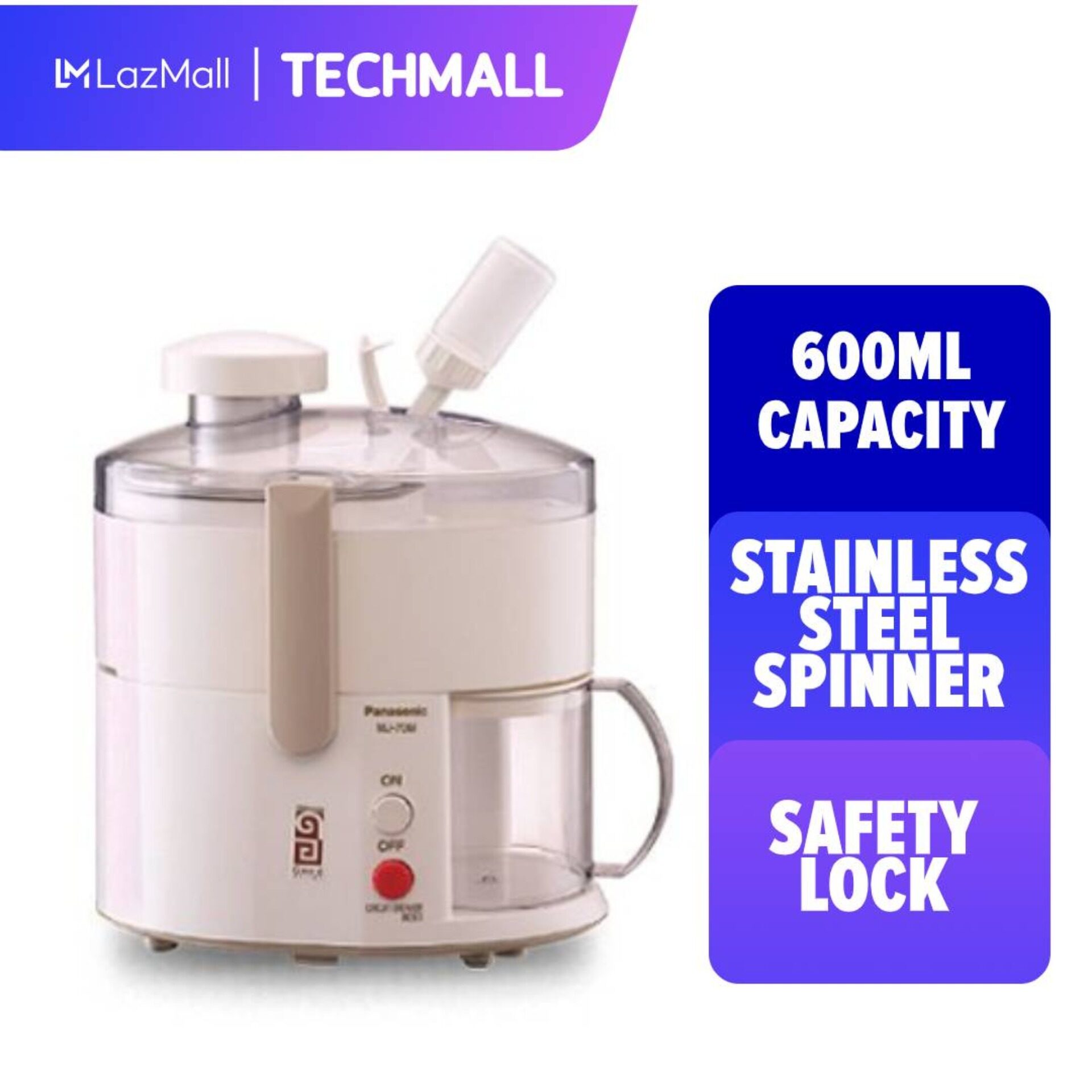 Panasonic 0.6L Juicer MJ-70M