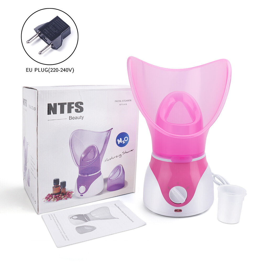 DECINIEE 3 Colors Facial Steamer Sprayer Deep Pore Cleaner Mist Steam Sprayer Spa Skin Face Steaming Device Skin Care Tool