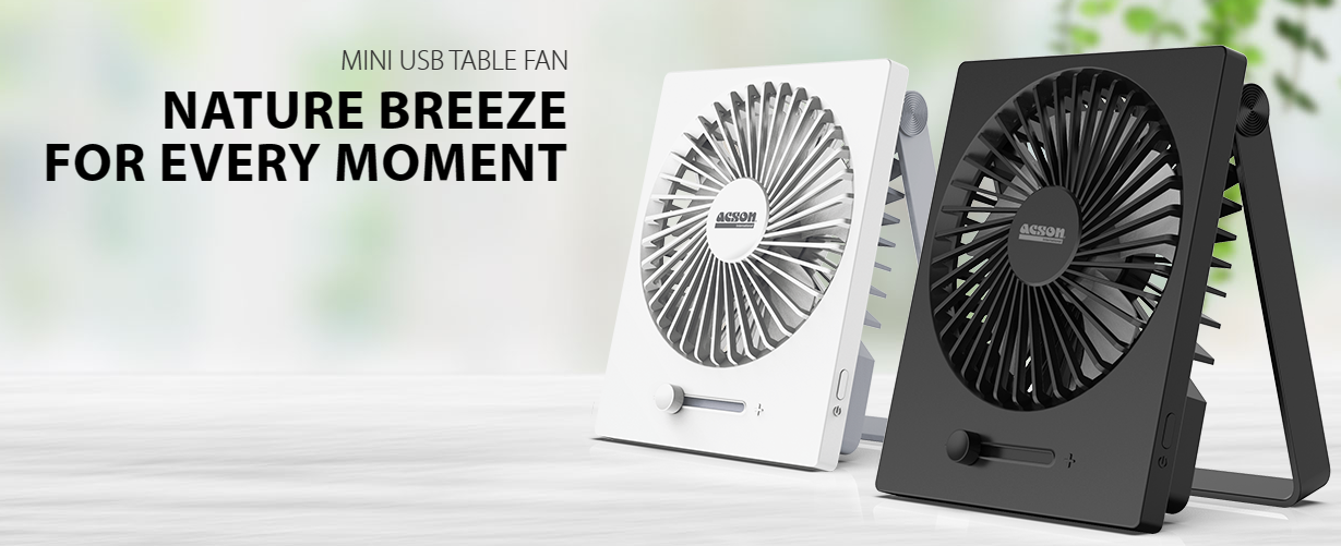 ACSON Mini USB Table Fan Lazada