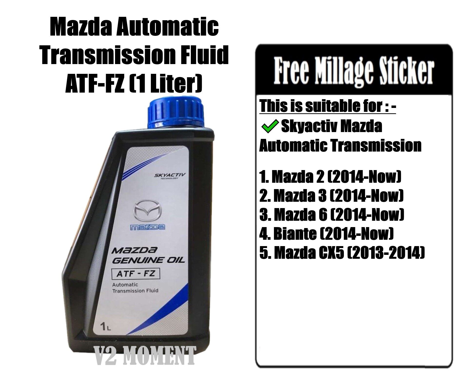 Mazda Automatic transmission fluid FZ 1Litre Lazada