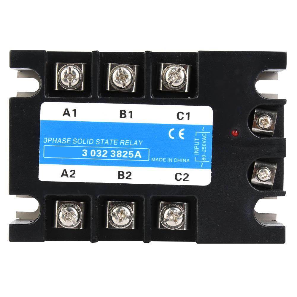 Three Phase Solid State Relay 80-250VAC Input SSR3 AC-AC Electrical Equipment for CNC Machinery
