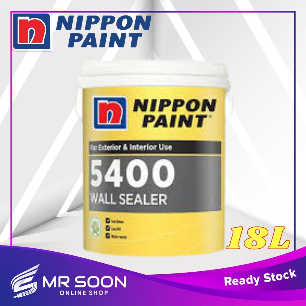 NIPPON PAINT 5400 Wall Sealer 18L / Undercoat Dinding (First Layer