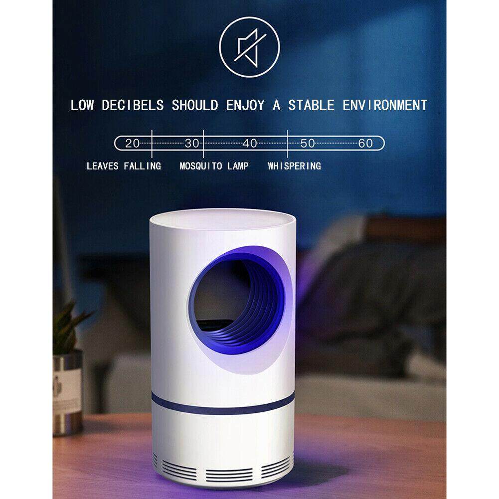 Electric Photocatalytic Mosquito Killer Lamp LED Light Non-Toxic UV Insect Trap