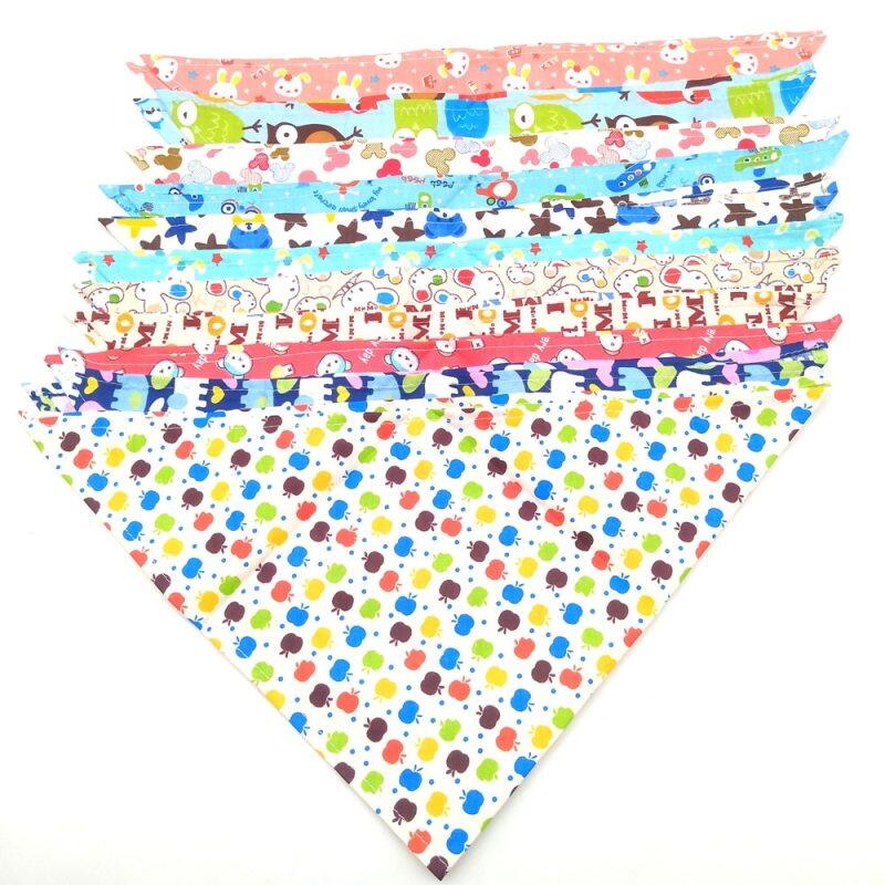 20 Cái Điều Chỉnh Họa Tiết Cún Cưng Cat Bandana Chó Hoạt Hình Dây Đeo Cổ Mèo Khăn Quàng Cổ Khăn Quàng Khăn Không Thấm Nước Bib Cho Chó Nhỏ Vừa Bandana