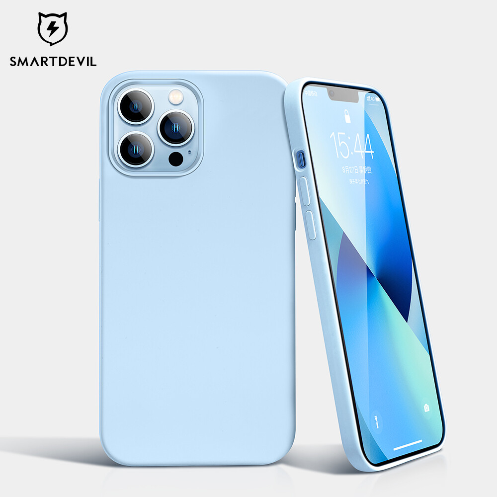 SmartDevil Phone Case For iPhone 15 Pro Max Case iPhone 14 Pro Max Case iPhone 14 Pro iPhone 14 plus iPhone 15 Pro Case iPhone 15 Case iPhone 15 Plus Magsafe Silicone Protect Case Cover Solid Color Cute Soft